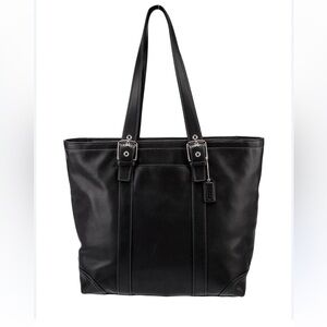 Coach Hampton Leather Tote bag, model A0872-F11202.